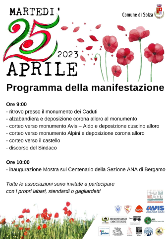 Manifestazione del 25 aprile 2023