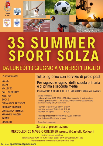 3s summer sport solza