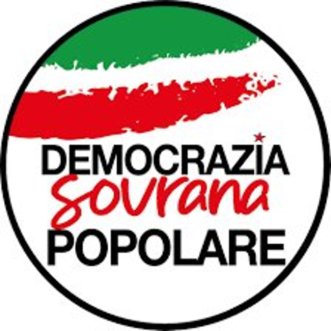 Raccolta firme per presentazione della lista "Democrazia Sovrana Popolare" per le Elezioni Europee 2024