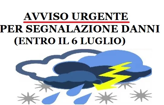 Evento meteo del 03.07.2023: comunicazione ai cittadini