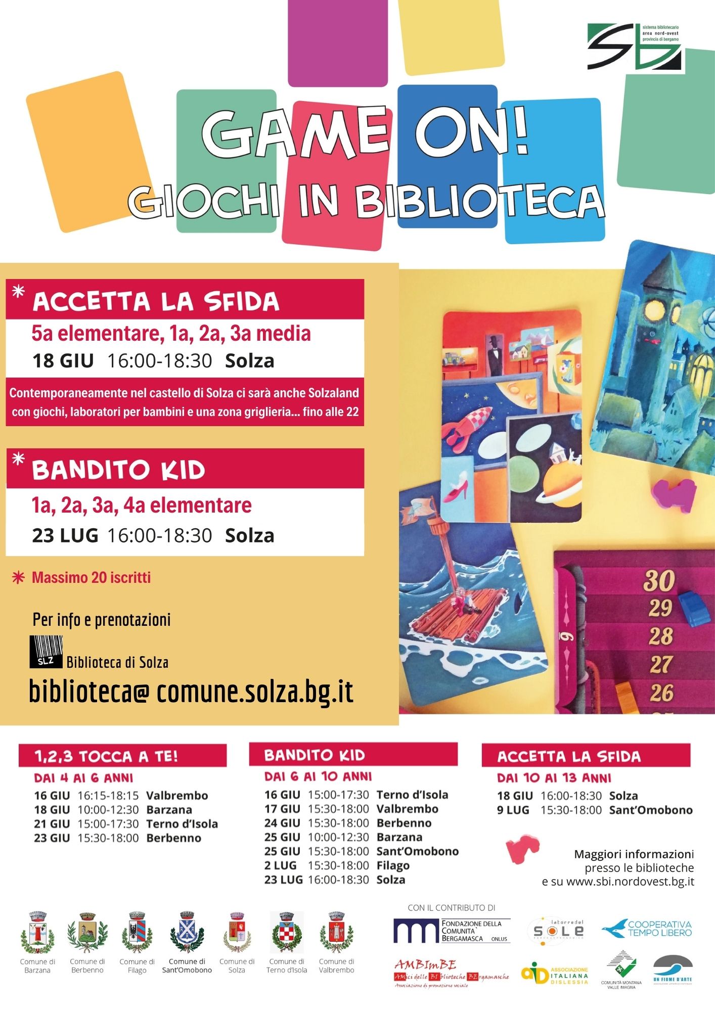 "game on"! divertenti sfide & giochi in scatola!