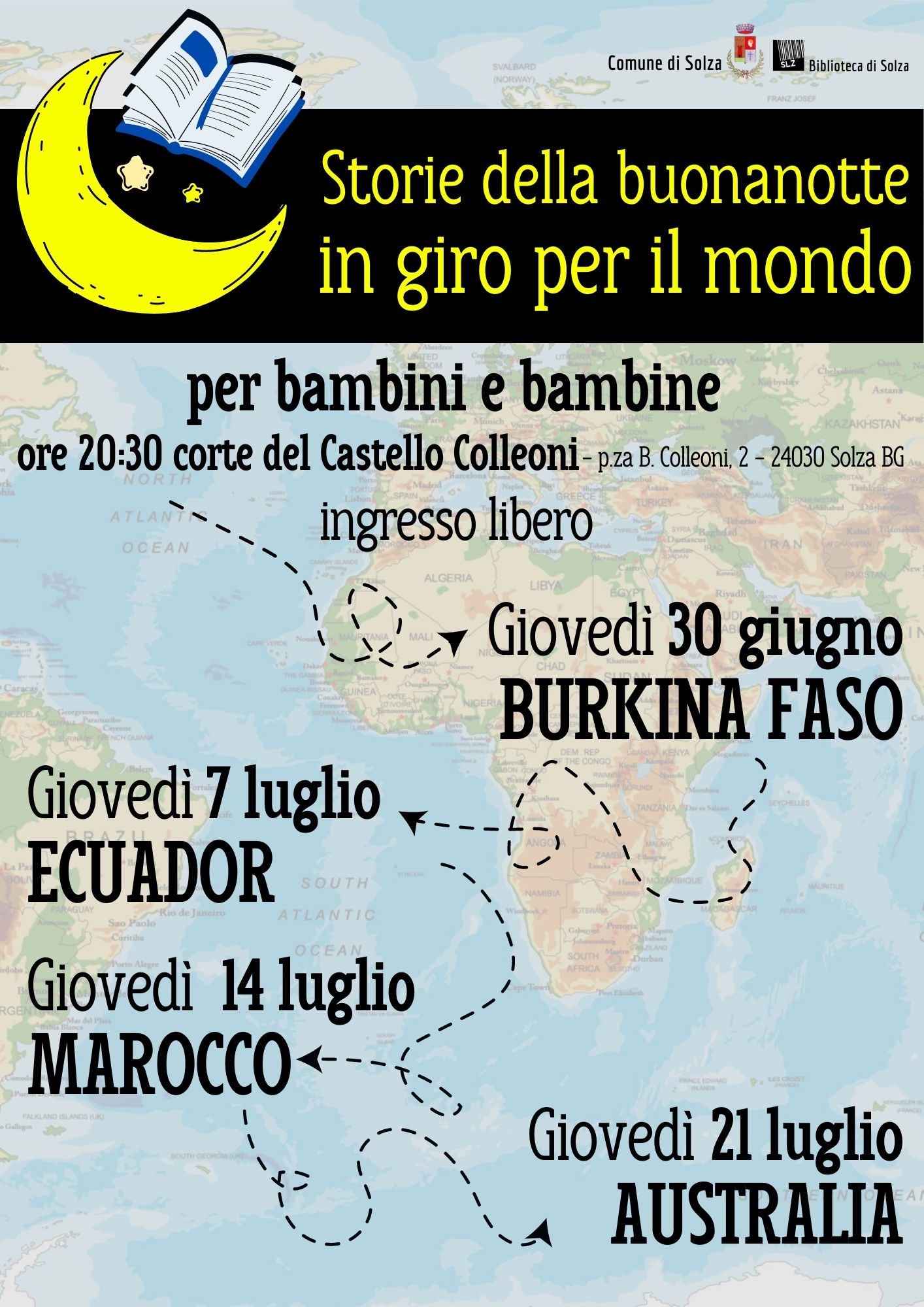 Storie della buonanotte in giro per il mondo