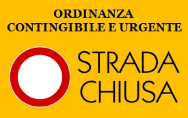 Odinanza contingibile ed urgente di chiusura della strada consorziale del grandone a seguito di evento calamitoso