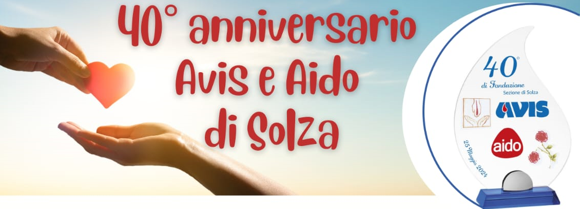 40 ANNIVERSARIO FONDAZIONE AVIS AIDO: Discorso del sindaco