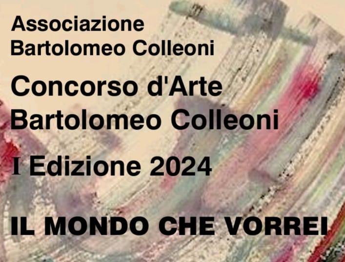 CONCORSO D'ARTE BARTOLOMEO COLLEONI - PRIMA EDIZIONE 