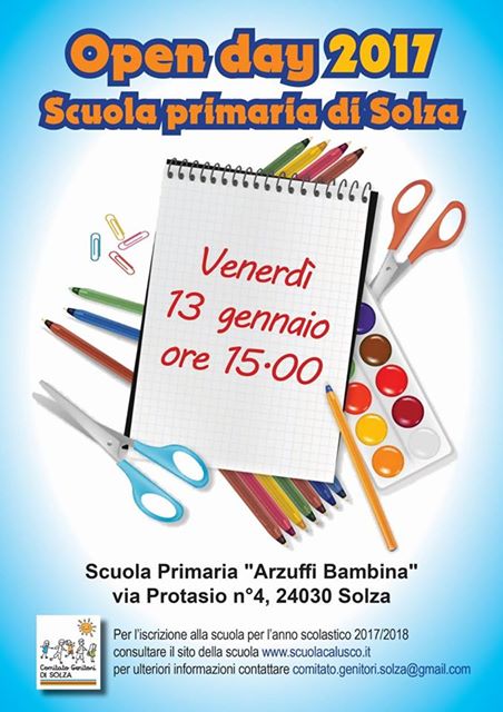 Open Day scuola primaria Solza