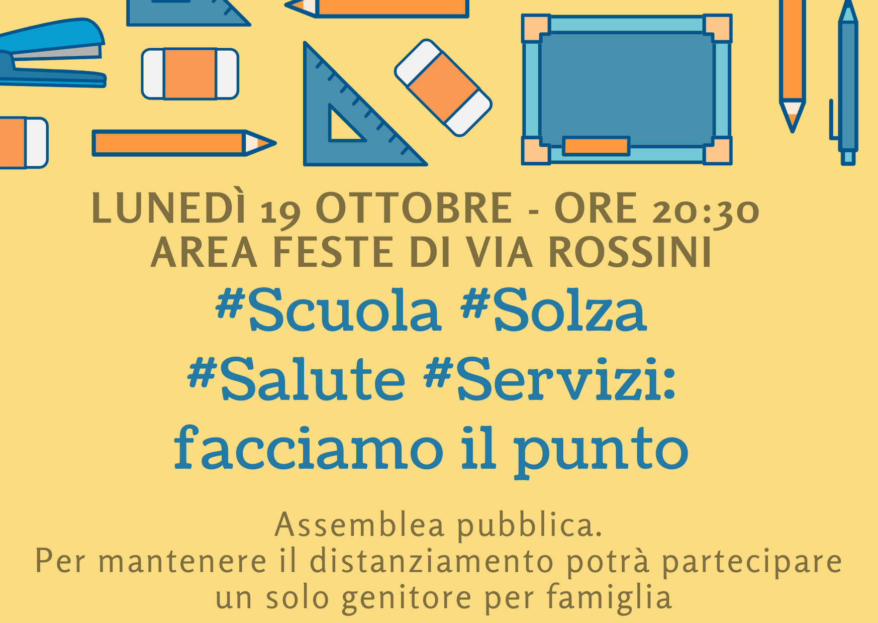 Streaming assemblea pubblica scuola