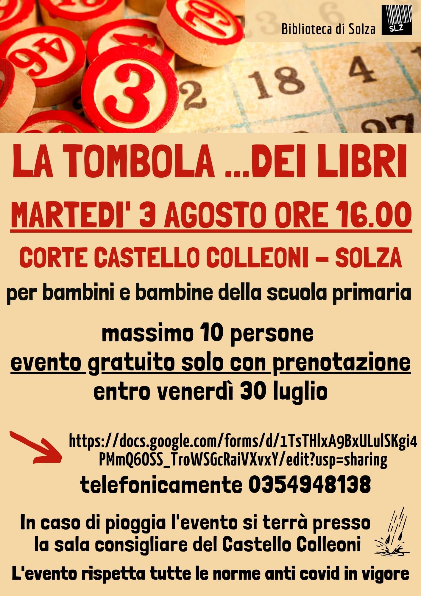 La Tombola dei Libri