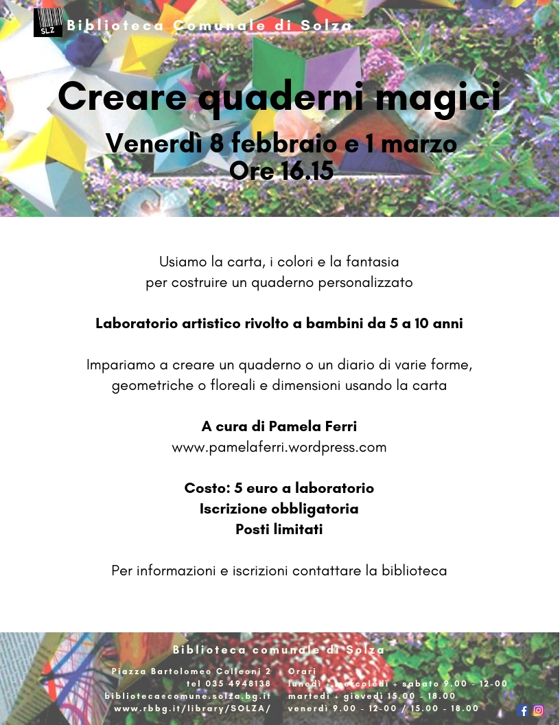 Laboratorio artistico per bambini